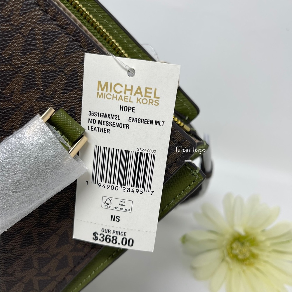 Michael Kors Hope Medium Messenger and Wallet - Picture 8 of 15